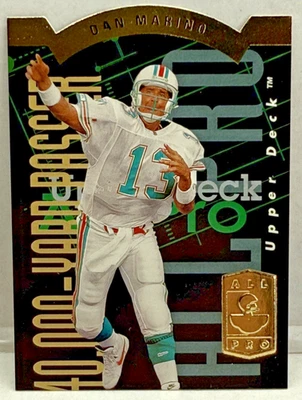 DAN MARINO 1993 Upper Deck All Pro 40,000 Yard Passer #AP4 Dolphins - Image 1 of 2