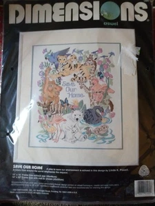 Kit Crewel Dimensiones #1405. Save Our Home - Imagen 1 de 2
