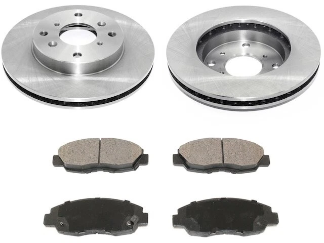 Front Brake Pad and Rotor Kit For 1998-1999 Acura CL 2.3L 4 Cyl DN333YW - Изображение 1 из 1