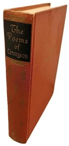 The Poems of Alfred Lord Tennyson Black's Readers Service Vintage Hardcover 1932 - Picture 1 of 7