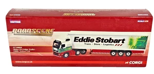 Corgi Volvo FH Fridge Trailer Eddie Stobart Ltd MIB Ltd CC18004 Scale 1/76 Boxed - Picture 1 of 10