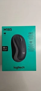 Logitech M185 Wireless Optical Mouse + USB Receiver Fit Compact PC Laptop Mouse - Picture 1 of 4