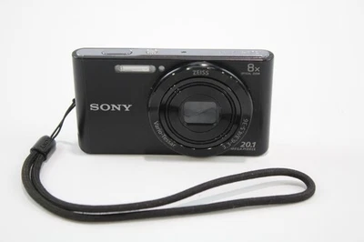 Sony Cybershot DSC-W830 Digital Compact Camera Working w/ Zeiss 8x Zoom Lens - Image 1 of 4
