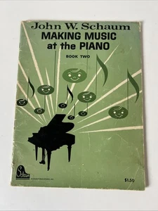 JOHN W SCHAUM MAKING MUSIC AT THE PIANO BOOK 2 - Picture 1 of 12