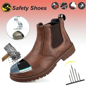 Sicherheitsschuhe Herren Arbeit Turnschuhe Unzerstörbare Schuhe Anti-Smash Anti-Pannen - Bild 1 von 15