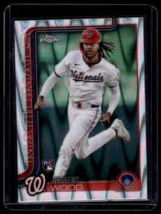 Refractores James Wood Raywave 2025 Topps cromo #132 - Imagen 1 de 2