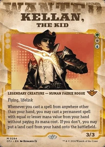 Kellan, the Kid (Showcase) Outlaws of Thunder Junction (OTJ) NEAR MINT Regular - Picture 1 of 1