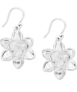 $25 Lucky Brand Flower Drop 2-1/4” Earrings Q503 - Picture 1 of 2