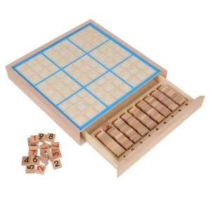 Holz Sudoku Komplette Set Anzahl Ort Holz Puzzle Sudoku Ein Tag - Bild 1 von 12