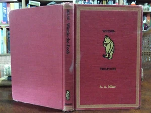 Winnie-the-Pooh by A.A. Milne - E.P. Dutton (1961 Red Hardcover) Illustrated - Picture 1 of 16
