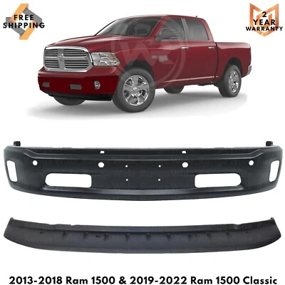 Front Bumper Paintable Kit For 2013-2018 Ram 1500 & 2019-2022 Ram 1500 Classic - Image 1 of 4