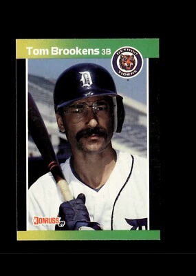 1989 Donruss - Tom Brookens #508 - Image 1 of 2