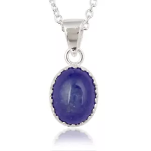 Ciondolo tanzanite fatto a mano argento sterling pietra preziosa naturale gioielli regalo per uomo - Foto 1 di 5