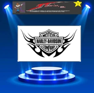 Harley Davidson fiamma modello stencil vernice aerografo 11x7 # 38-01 - Foto 1 di 2