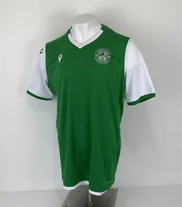 Camiseta de fútbol Hibernian FC 2019/20 Macron talla 5XL para hombre - Imagen 1 de 16