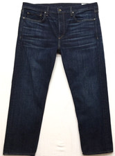 RAG & BONE 39W 28L Fit 2 Slim Straight Button Fly Blue Denim Jean Men Sz XL