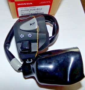 HONDA GROM 125 HORN BUTTON, TURN SIGNAL, HI/LOW BEAM LEFT SIDE HANDLEBAR SWITCH - Picture 1 of 3