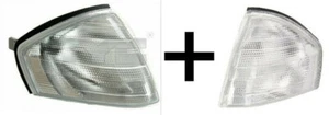 MERCEDES BENZ SL R129 1992-2001 FRONT Right Left CLEAR INDICATORS 1 PAIR RH+LH - Picture 1 of 5
