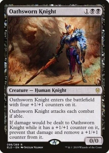 Oathsworn Knight (fast neuwertig neuwertig) Magic MTG - Thron von Eldraine - Bild 1 von 1