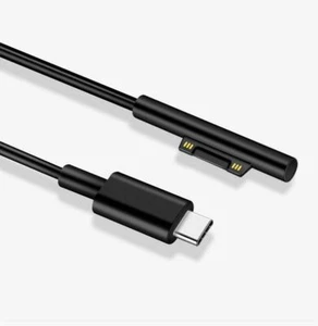 4Ft USB-C PD Charger 15V Adapter Power Cord for Microsoft Surface Pro 6/5/4/3 GO - Picture 1 of 5