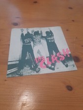 THE CLASH WHITE RIOT 1977 CBS 5058 JOE STRUMMER MICK JONES PUNK 1977 UK Press