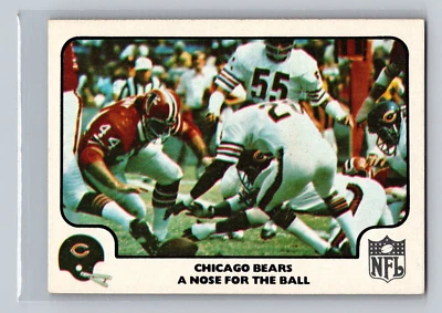 1977 Fleer Chicago Bears A Nose for the Ball #32 - Image 1 of 2
