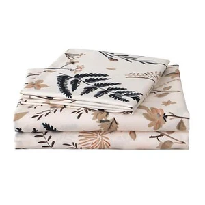 	Floral Printed Sheet Set Queen Soft Microfiber Botanical Bed Sheets 15 Extra	 - Picture 1 of 7