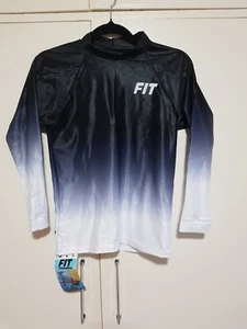 TRAJE DE BAÑO RASHIE de manga larga para hombre fit resistente al cloro 50spf nuevo con ETIQUETA - Imagen 1 de 7