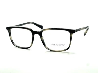 NEW ORIGINAL DOLCE & GABBANA DG 3304 3199 Grey Tortoise Eyeglasses 54mm 19 145 - Image 1 of 4