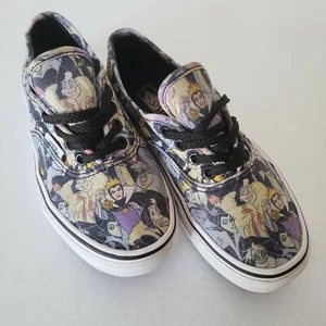 VANS DISNEY EVIL VILLAINS SNEAKERS SZ Y2 Ursula Cruella de Vil Maleficent - Picture 1 of 12