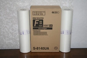 2 risógrafo original marca arroz S-8140 Masters, parte antigua #s S-2632 S-5467 S-6872 - Imagen 1 de 7