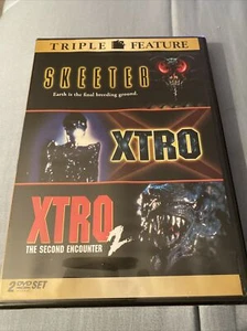 Skeeter/Xtro/Xtro II (DVD, 2007, 2-Disc Set) New And SEALED!! OOP, Very Rare - Picture 1 of 4
