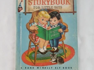 Storybook For Little Tots Rand McNally VTG 1958 Child Reading Childrens Book - Picture 1 of 8