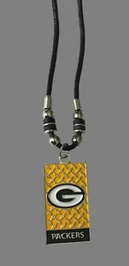 Collar colgante de metal con logotipo de Green Bay Packers - Imagen 1 de 1