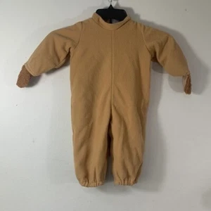 InCharacter Lion Halloween Costume Baby Toddler Child Size S Brown Jumpsuit ONLY - Picture 1 of 11