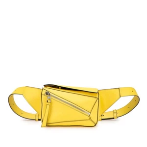 LOEWE anagram Puzzle Bum Bag Small Body bag Waist bag Women 【Used】 - Picture 1 of 14