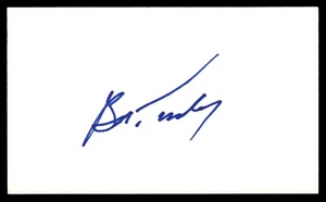 Bob Turley Baseball Signed Auto Autograph 3 x 5 Index Card No COA *d2 - Picture 1 of 2