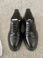 Emporio Armani Women’s Black Fringe Leather Shoes Size 6M (EUR 37)