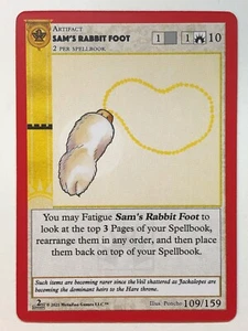 MetaZoo Cryptid Nation: 2nd Edition Sam's Rabbit Foot 109 NM/M - Picture 1 of 1