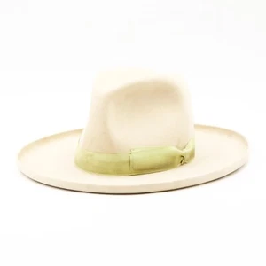 Gunner Foxx Master Hatter Large Brim Easter Fedora Hat Mad Celebrity Hats 7 1/8 - Picture 1 of 15