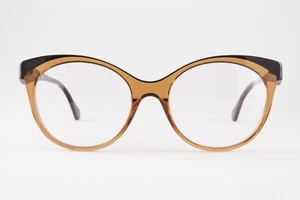 Authentic Face a Face HOLLY 2 COL.887 50mm Translucent Brown Black Cat Eye Italy - Picture 1 of 5