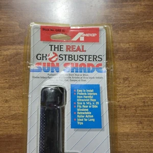 Vintage The Real Ghostbusters Auto Bling Parasole Finestra Rullo Copertura Sigillato - Foto 1 di 7