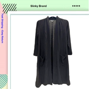 Slinky® Brand Jacket Polyester Black size S - Picture 1 of 2
