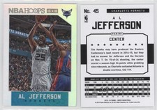 2015-16 Panini NBA Hoops Silver /299 Al Jefferson #45