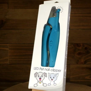 Professional Pet Nail Clippers w/File & USB Charging Cord, Safe Ergonomic Handle - Picture 1 of 6