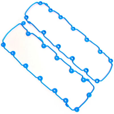 Gaxetas de tampa de válvula compatíveis com Ford Lincoln Mercury 4.6L 5.4L SOHC V8 16 válvulas - Imagem 1 de 4