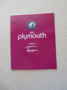 1997 Plymouth Neon & Breeze & Voyager automobile advertising booklet - Picture 1 of 10