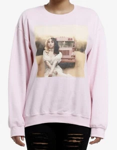Melanie Martinez K-12 School Bus Sweatshirt Pink X-Large - Picture 1 of 9