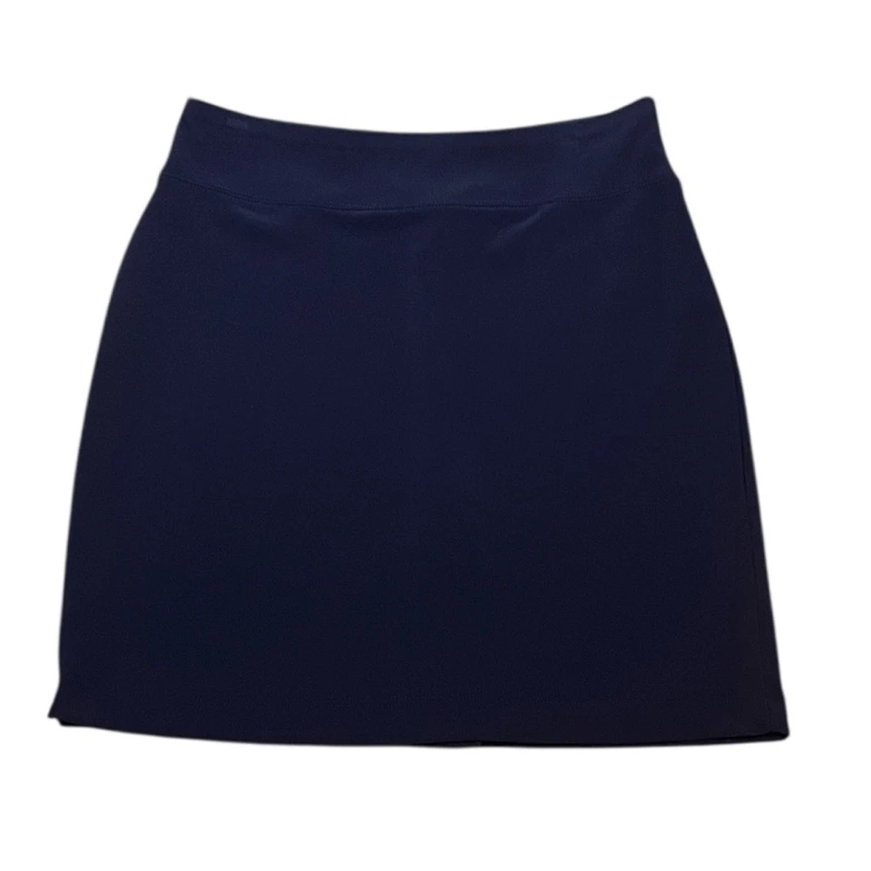 Falda lápiz Boston Proper azul marino, talla 2 Foto 1 de 4