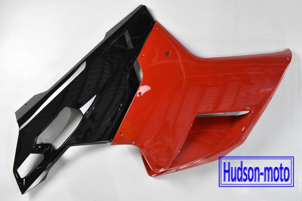 Carenado de capucha lateral izquierdo para DUCATI 848 1098 1198 R/S rojo/negro Foto 1 de 1